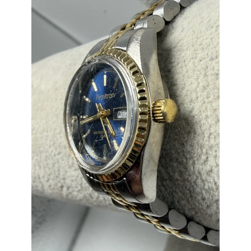 Armitron 25/6259 New Battery Ladies Watch 24MM 6.75